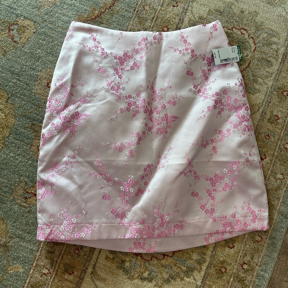 Simons Twik Cherry Blossom Mini Skirt